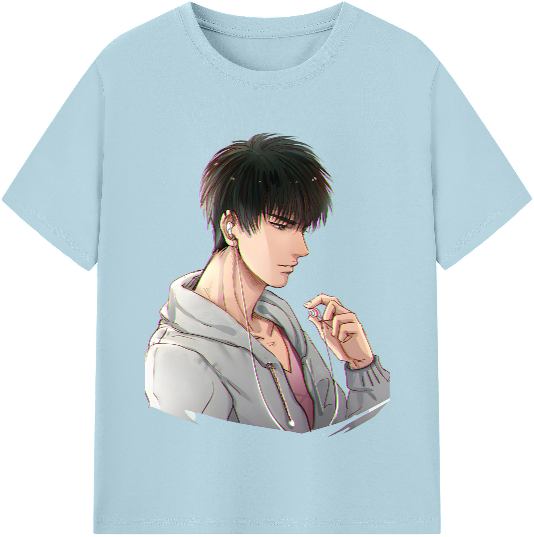 SLAM DUNK／スラムダンク 綿100％半袖Tシャツ（フロントプリント）